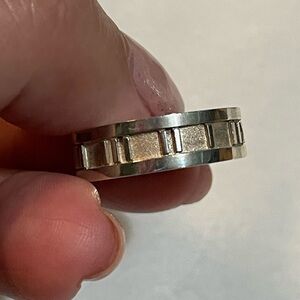 Tiffany & Co. 925 Silver Atlas 1995 Ring 🩶